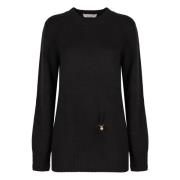 Luxe Wol Kasjmier Trui Philosophy di Lorenzo Serafini , Black , Dames