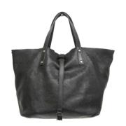 Pre-owned Leather totes Tiffany & Co. Pre-owned , Black , Dames