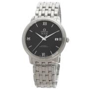 Pre-owned Stainless Steel watches Omega Vintage , Black , Heren