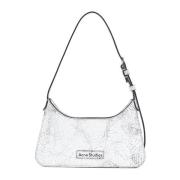 Witte Leren Handtas Stijlvol Acne Studios , White , Dames