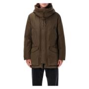 Militair Groene Techno Faille Parka Tom Ford , Green , Heren