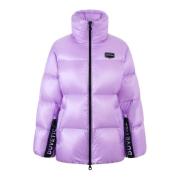 Licht Violet Hoognek Donsjas Duvetica , Purple , Dames