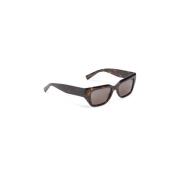 Bruine Rechthoekige Zonnebril Dolce & Gabbana , Brown , Dames