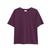 Bordeaux Loose Fit Tee T-Shirt Filippa K , Purple , Dames