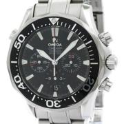 Pre-owned Stainless Steel watches Omega Vintage , Black , Heren