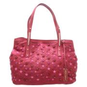 Pre-owned Fabric totes Jimmy Choo Pre-owned , Pink , Dames