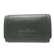 Pre-owned Leather key-holders Salvatore Ferragamo Pre-owned , Black , ...