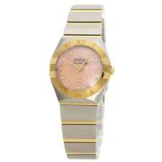 Pre-owned Stainless Steel watches Omega Vintage , Pink , Dames