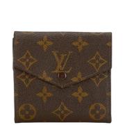 Pre-owned Canvas wallets Louis Vuitton Vintage , Brown , Dames