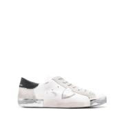 Sneakers met Logo Patch Philippe Model , White , Heren