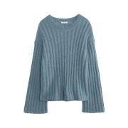 Cool Water Mohair Pullover By Herenne Birger , Blue , Dames