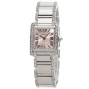 Pre-owned White Gold watches Cartier Vintage , Pink , Dames