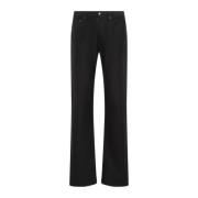 Zwarte Jeans voor Mannen Aw24 Maison Margiela , Black , Heren