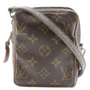 Pre-owned Canvas shoulder-bags Louis Vuitton Vintage , Brown , Dames