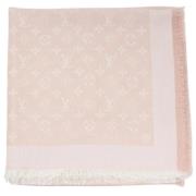 Pre-owned Silk scarves Louis Vuitton Vintage , Pink , Dames