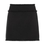 Zwarte Rokken Aw24 Dameskleding Dolce & Gabbana , Black , Dames