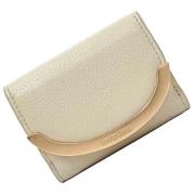 Pre-owned Leather wallets Chloé Pre-owned , Beige , Dames