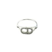 Pre-owned Metal dior-jewelry Dior Vintage , Gray , Dames