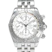 Pre-owned Stainless Steel watches Breitling Pre-owned , White , Heren