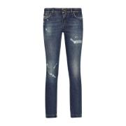 Denim Skinny Jeans Dolce & Gabbana , Blue , Dames