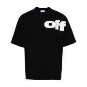 Zwarte T-shirts en Polos Off White , Black , Heren