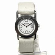 Pre-owned Stainless Steel watches Hermès Vintage , White , Dames