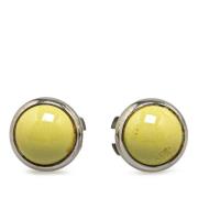 Pre-owned Metal earrings Hermès Vintage , Green , Dames