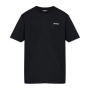 T-shirt met logo Off White , Black , Heren