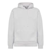 Hoodie van technisch katoen Boggi Milano , Gray , Heren