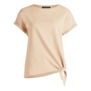 Casual Halfarm Shirt met Strik Betty Barclay , Beige , Dames