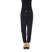 Stijlvolle Zwarte Oversized Broek Byblos , Black , Dames