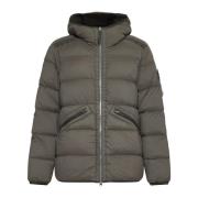 Bruine Winterjassen Stone Island , Brown , Heren