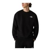 Essential Crew Sweatshirt The North Face , Black , Heren