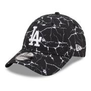 Zwarte Dodgers Marmer Pet New Era , Black , Heren