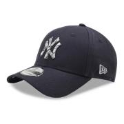 Yankees Marble Infill 9Forty Neyyan Pet New Era , Blue , Heren