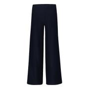 Wijde Pijp Moderne Pasvorm Broek vera mont , Blue , Dames