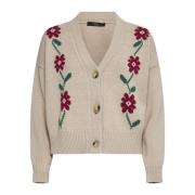 Gezellige Teulada Sweaters voor Weekend Max Mara Weekend , Beige , Dam...