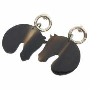 Pre-owned Fabric earrings Hermès Vintage , Black , Dames