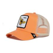 Koningin Bij Truckerpet Goorin Bros , Orange , Heren