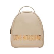 Ivoor Mode Rugzak Moschino , Beige , Dames