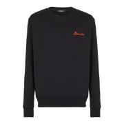 Sweatshirt met Kus print Balmain , Black , Heren