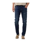 Slimmy Tapered Jeans 7 For All Mankind , Blue , Heren