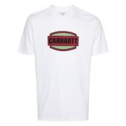 Script Logo T-shirt Carhartt Wip , White , Heren