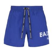 Swi shorts Balmain , Blue , Heren