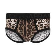 Bruin Brando Ondergoed Slip Dolce & Gabbana , Brown , Heren