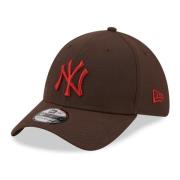 Bruine Yankees League Essential Pet New Era , Brown , Heren