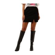 Zwarte Mini Rok Objlisa MW Object , Black , Dames