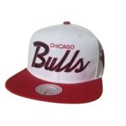 Witte Bulls 94 Draft Snapback Pet Mitchell & Ness , Multicolor , Unise...