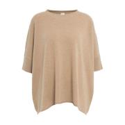 Elegante Beige Cashmere Gebreide Kleding MVM , Beige , Dames