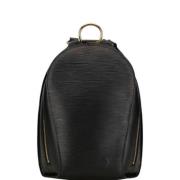 Pre-owned Leather louis-vuitton-bags Louis Vuitton Vintage , Black , D...